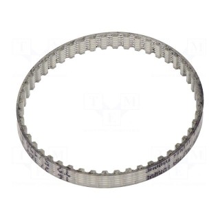 Timing belt | T2.5 | W: 4mm | H: 1.3mm | Lw: 120mm | Tooth height: 0.7mm