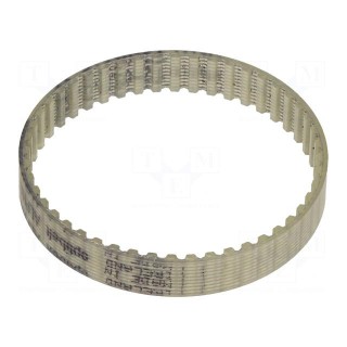 Timing belt | T2.5 | W: 6mm | H: 1.3mm | Lw: 120mm | Tooth height: 0.7mm
