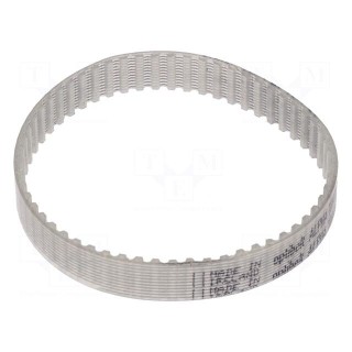 Timing belt | T2.5 | W: 6mm | H: 1.3mm | Lw: 145mm | Tooth height: 0.7mm