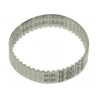 Timing belt | T2.5 | W: 8mm | H: 1.3mm | Lw: 120mm | Tooth height: 0.7mm