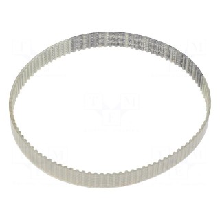 Timing belt | T2.5 | W: 8mm | H: 1.3mm | Lw: 265mm | Tooth height: 0.7mm