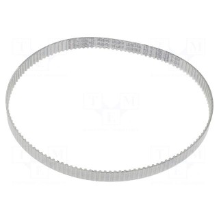 Timing belt | T2.5 | W: 8mm | H: 1.3mm | Lw: 330mm | Tooth height: 0.7mm
