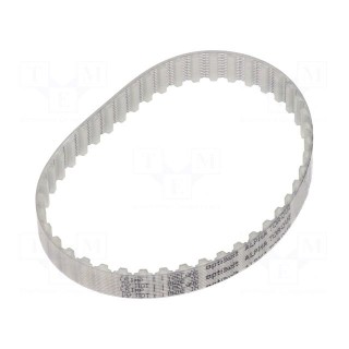 Timing belt | T5 | W: 10mm | H: 2.2mm | Lw: 225mm | Tooth height: 1.2mm