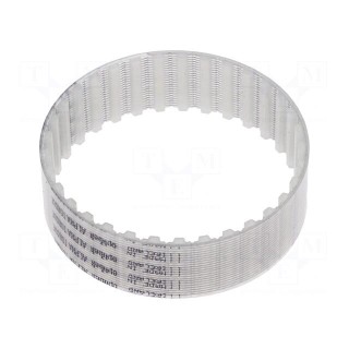 Timing belt | T5 | W: 16mm | H: 2.2mm | Lw: 165mm | Tooth height: 1.2mm