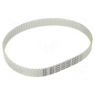 Timing belt | T5 | W: 16mm | H: 2.2mm | Lw: 440mm | Tooth height: 1.2mm