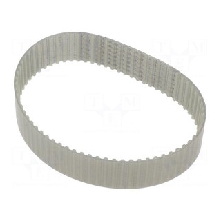Timing belt | T5 | W: 25mm | H: 2.2mm | Lw: 355mm | Tooth height: 1.2mm