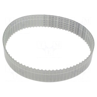 Timing belt | T5 | W: 25mm | H: 2.2mm | Lw: 390mm | Tooth height: 1.2mm