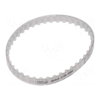 Timing belt | T5 | W: 6mm | H: 2.2mm | Lw: 200mm | Tooth height: 1.2mm