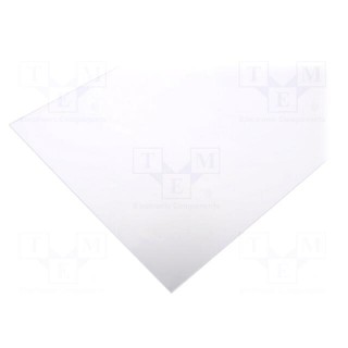 Sheet | Dim: 300x500mm | Thk: 3mm | transparent | AKRYLON XT | 0.15m2