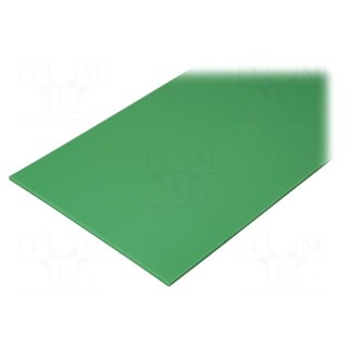Sheet | Dim: 497x1000mm | Thk: 10mm | green | 0.5m2