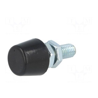 Clamping bolt | Thread: M10 | Base dia: 20mm | Kind of tip: flat