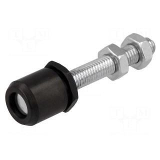 Clamping bolt | Thread: M8 | steel | L: 70mm | Strength cl: 5.8 | Ø: 18mm