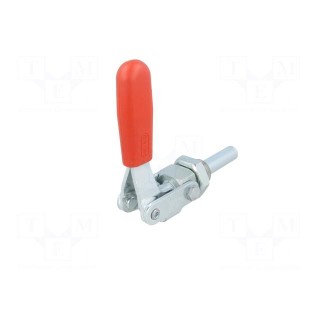Plunger clamps | steel | 5.4kN | Actuator material: hardened steel