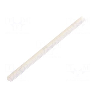 Hole and edge shield | polyetylene | L: 30.5m | natural | H: 4.7mm