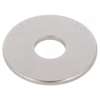 Magnet: permanent | neodymium | H: 2mm | 42N | Ø: 32mm
