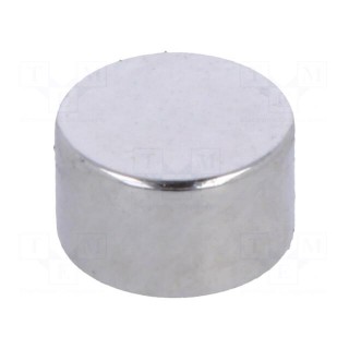 Magnet: permanent | neodymium | H: 3mm | 5N | Ø: 5mm