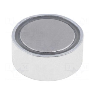 Magnet: permanent | neodymium | H: 4.5mm | 25N | Ø: 10mm