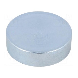 Magnet: permanent | neodymium | H: 7mm | 200N | Ø: 25mm