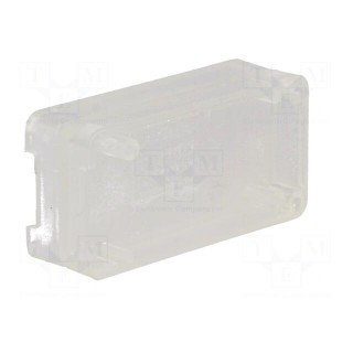 Enclosure: for USB | X: 25mm | Y: 50mm | Z: 15.5mm | ABS