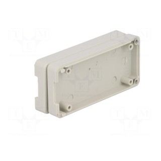 Enclosure: for USB | X: 30mm | Y: 65mm | Z: 15.5mm | ABS | grey