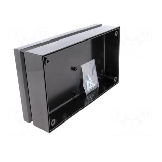 Enclosure: multipurpose | X: 112mm | Y: 200mm | Z: 51mm | vented | ABS