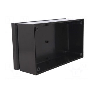 Enclosure: multipurpose | X: 112mm | Y: 200mm | Z: 71mm | vented | ABS