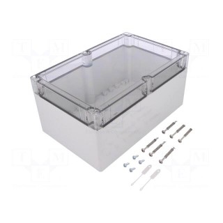 Enclosure: multipurpose | X: 162mm | Y: 252mm | Z: 120mm | TG ABS | ABS