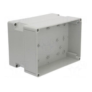 Enclosure: multipurpose | X: 180mm | Y: 254mm | Z: 165mm | TK PS | grey