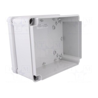 Enclosure: multipurpose | X: 194mm | Y: 241mm | Z: 107mm | polycarbonate