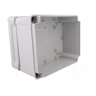 Enclosure: multipurpose | X: 194mm | Y: 241mm | Z: 127mm | polycarbonate