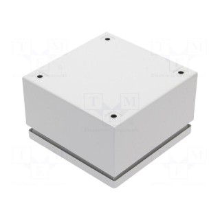 Enclosure: multipurpose | X: 200mm | Y: 200mm | Z: 120mm | KX | light grey