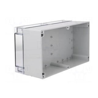 Enclosure: multipurpose | X: 200mm | Y: 360mm | Z: 151mm | EURONORD | grey
