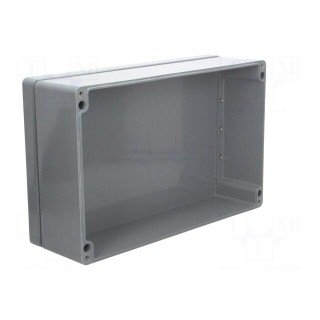 Enclosure: multipurpose | X: 250mm | Y: 402mm | Z: 120mm | EURONORD | grey