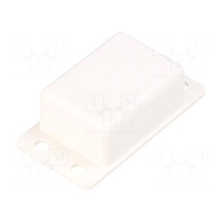 Enclosure: multipurpose | X: 32mm | Y: 62mm | Z: 20mm | ABS | white