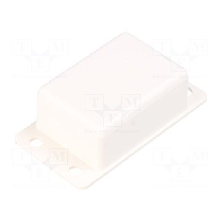 Enclosure: multipurpose | X: 36mm | Y: 68mm | Z: 22mm | ABS | white