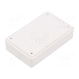 Enclosure: multipurpose | X: 49mm | Y: 80mm | Z: 22mm | ABS | white