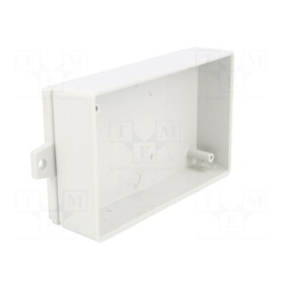 Enclosure: multipurpose | X: 57mm | Y: 90mm | Z: 23mm | with fixing lugs
