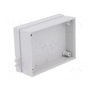 Enclosure: multipurpose | X: 64mm | Y: 91mm | Z: 31mm | with fixing lugs