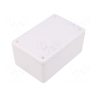 Enclosure: multipurpose | X: 70mm | Y: 105mm | Z: 50mm | TWN | ABS | white