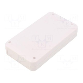 Enclosure: multipurpose | X: 76mm | Y: 27mm | Z: 135mm | LC | ABS | white