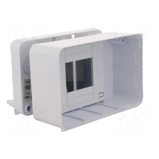 Enclosure: for modular components | IP30 | Mounting: wall mount