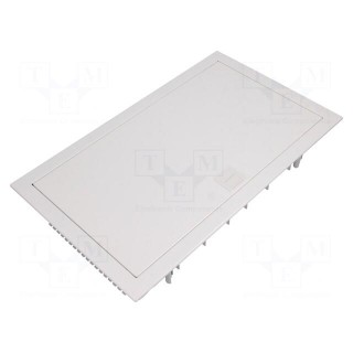 Enclosure: for modular components | IP30 | white | No.of mod: 36