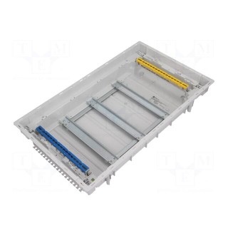 Enclosure: for modular components | IP30 | white | No.of mod: 36