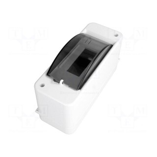 Enclosure: for modular components | IP30 | wall mount | white | ABS