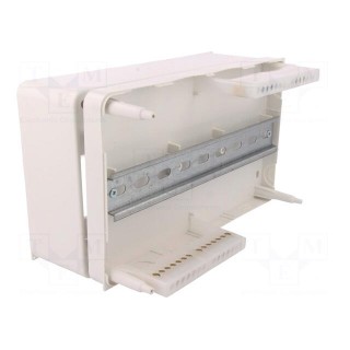 Enclosure: for modular components | IP30 | white | No.of mod: 12