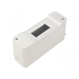 Enclosure: for modular components | IP30 | white | No.of mod: 2