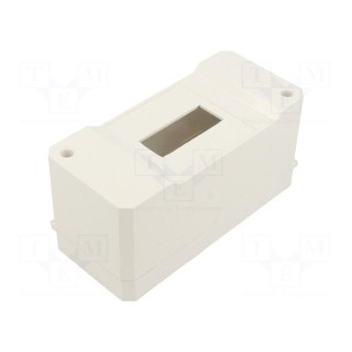 Enclosure: for modular components | IP30 | white | No.of mod: 3