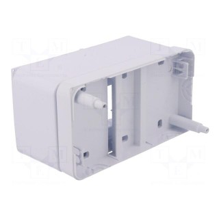 Enclosure: for modular components | IP30 | white | No.of mod: 3 | ABS