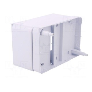 Enclosure: for modular components | IP30 | white | No.of mod: 4 | ABS