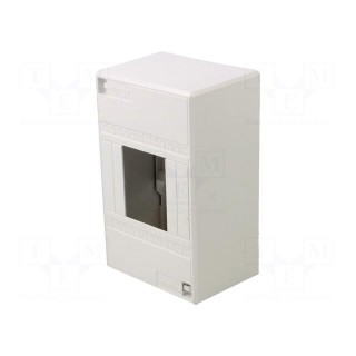 Enclosure: for modular components | IP30 | white | No.of mod: 4 | IK07
